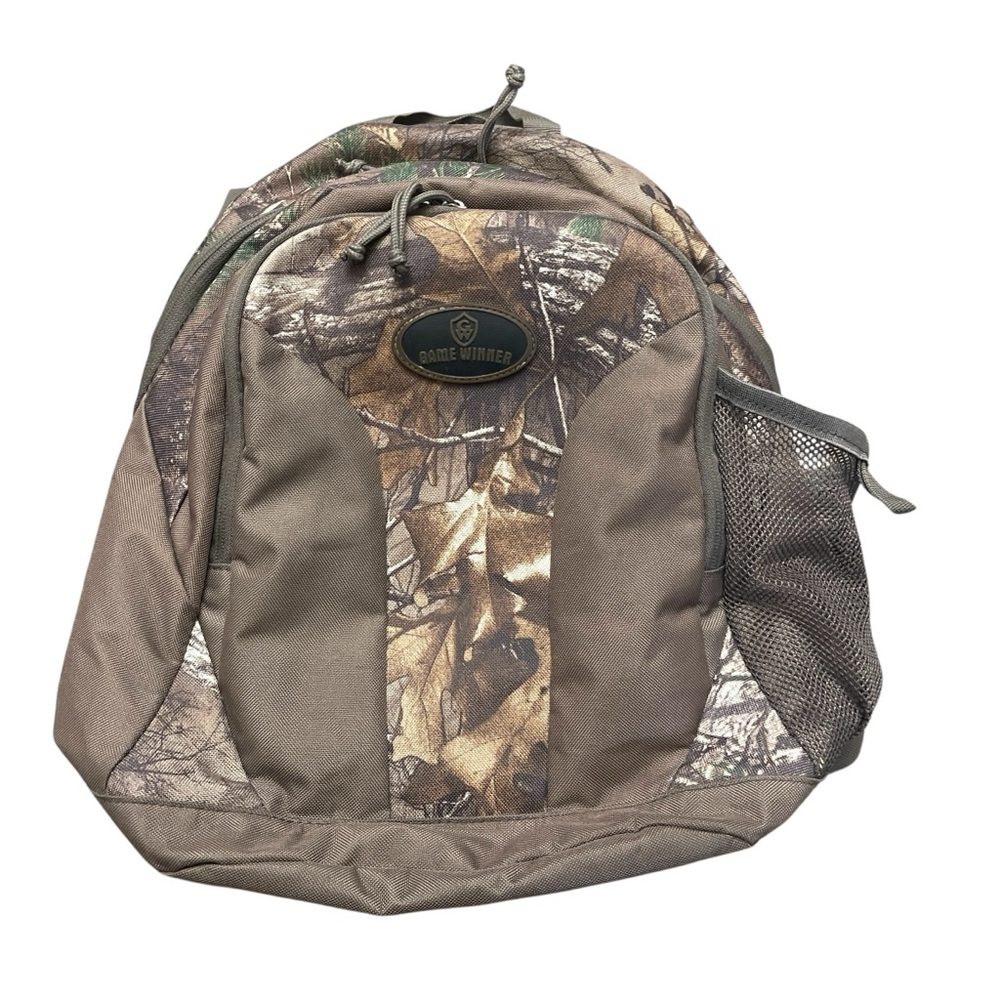 Game Winner Brown Camouflage 12” Camping Hiking Hunting School Backpack